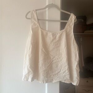 Ava & Viv Women's Cream Tank Top